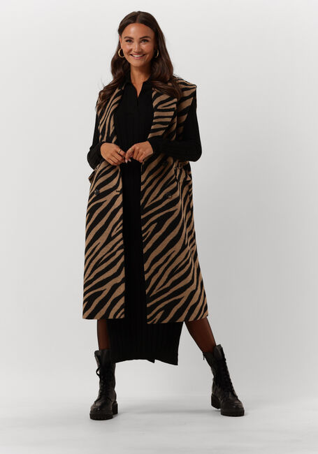 Mehrfarbige/Bunte Y.A.S. Gilet YASZELLA LONG WAISTCOAT - large