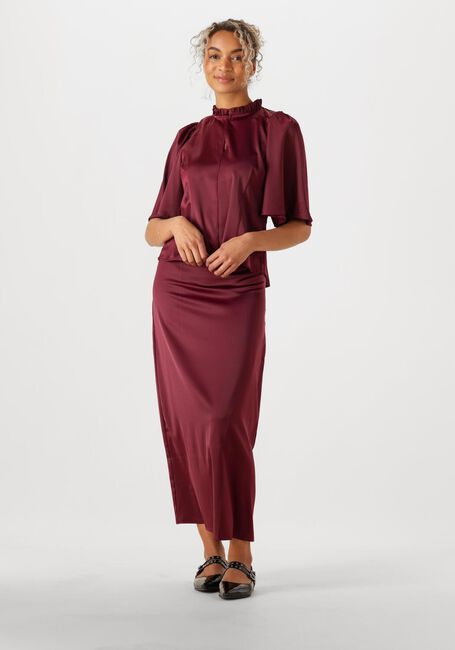 Bordeaux CO'COUTURE Blusen ADNACC OPEN BACK SS BLOUSE - large