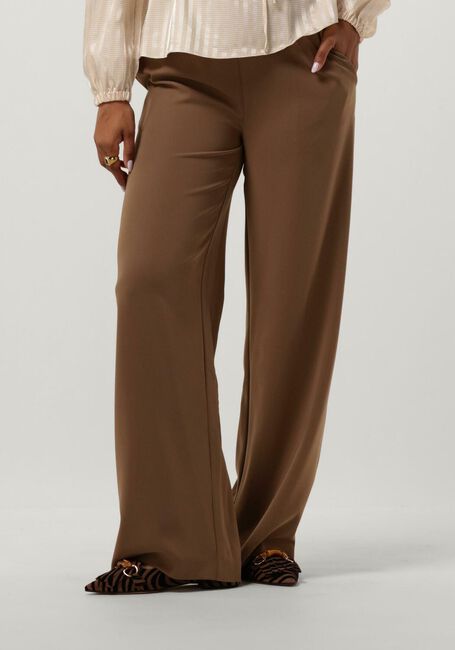 Braune ANOTHER LABEL Weite Hose IZZY PANTS - large