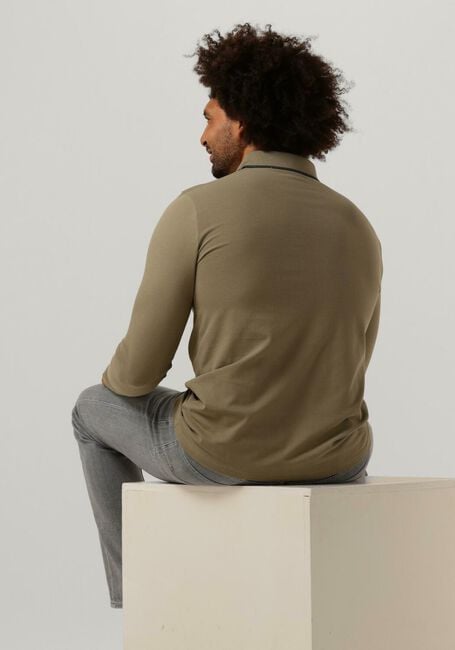 Olive BOSS ORANGE Polo-Shirt PASSERTIPLONG - large