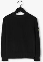 Schwarze LYLE & SCOTT Pullover HEAVY RAGLAN CREW - medium