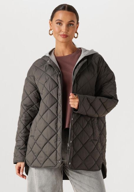 Dunkelgr&uuml;n WITHBLACK Wattierte Jack WBLMILANA QUILTED JACKET - large