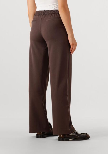 Braune OBJECT Hose OBJLISA WIDE PANT - large