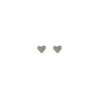 Silberne ATLITW STUDIO Ohrringe PETITE EARRINGS HEART Silberne ATLITW STUDIO Ohrringe PETITE EARRINGS HEART - medium