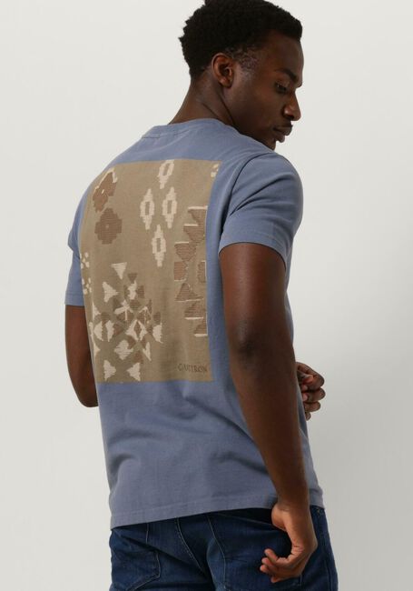 Blaue CAST IRON T-shirt SHORT SLEEVE R-NECK REGULAR FIT COTTON - large
