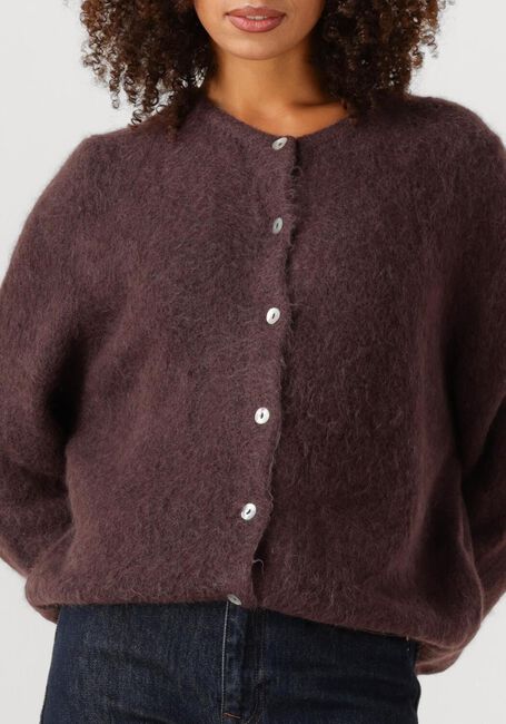 Braune AAIKO Strickjacke LORYS WP 389 - large