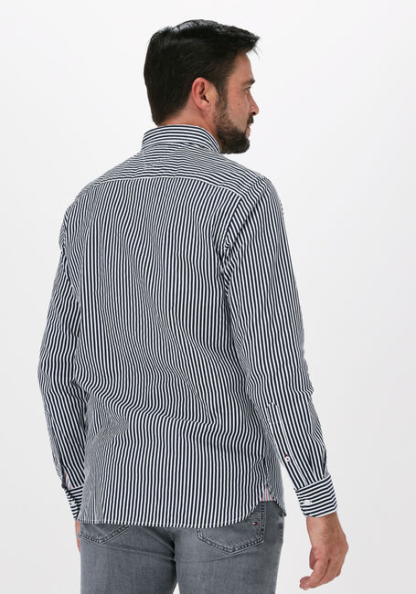 Blaue TOMMY HILFIGER Casual-Oberhemd FLEX WAFFLE DOBBY STRIPE SHIRT - large