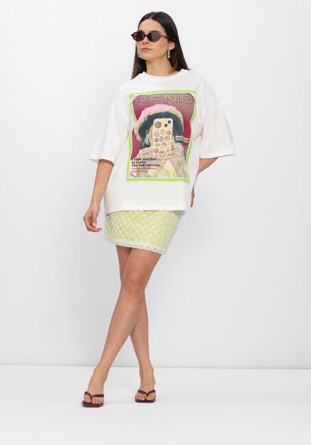 Wei&szlig;e REFINED DEPARTMENT T-shirt LOUI - large