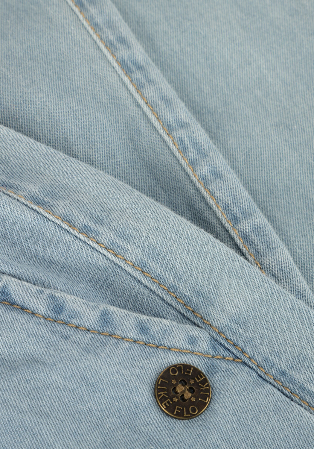 Hellblau LIKE FLO Wide jeans FLEUR FLO CHAMBREY PANT - large