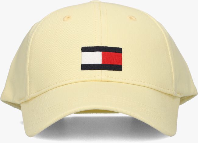 Gelbe TOMMY HILFIGER Kappe BIG FLAG SOFT CAP - large