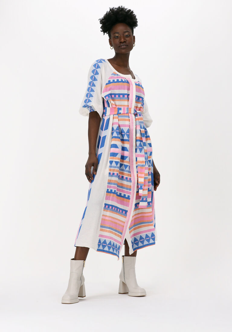 mehrfarbige/bunte devotion maxikleid moni