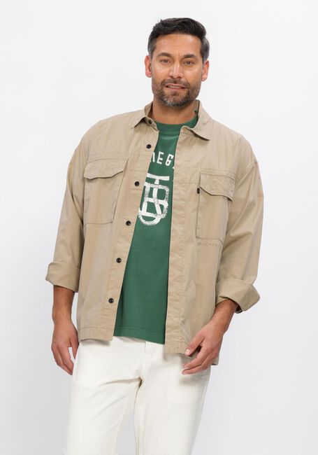 Beige BUTCHER OF BLUE Overshirt DAN COTTON OVERSHIRT - large