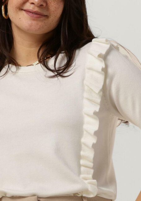 Nicht-gerade weiss MINUS Top VESIA KNIT T-SHIRT - large