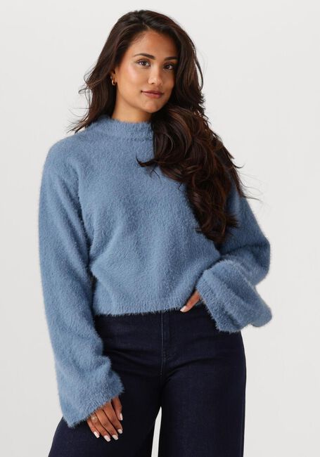Hellblau ANOTHER LABEL Pullover AMAYA KNITTED PULL L/S - large