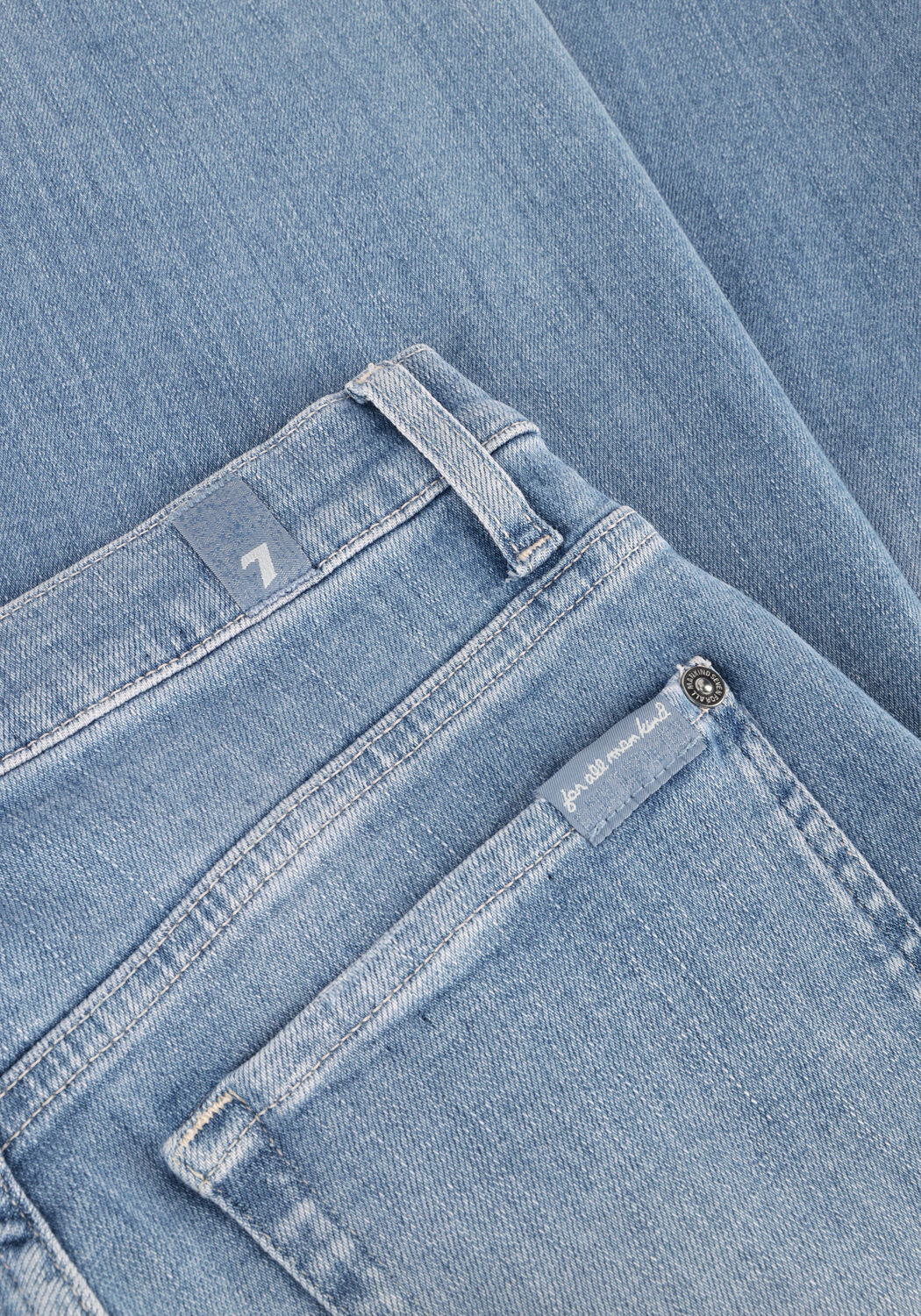 Hellblau 7 FOR ALL MANKIND Wide jeans MODERN DOJO BLOOM - large