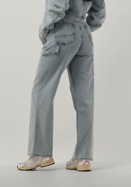 Blaue COLOURFUL REBEL Wide jeans TINSLEY DENIM WORKER PANTS - large