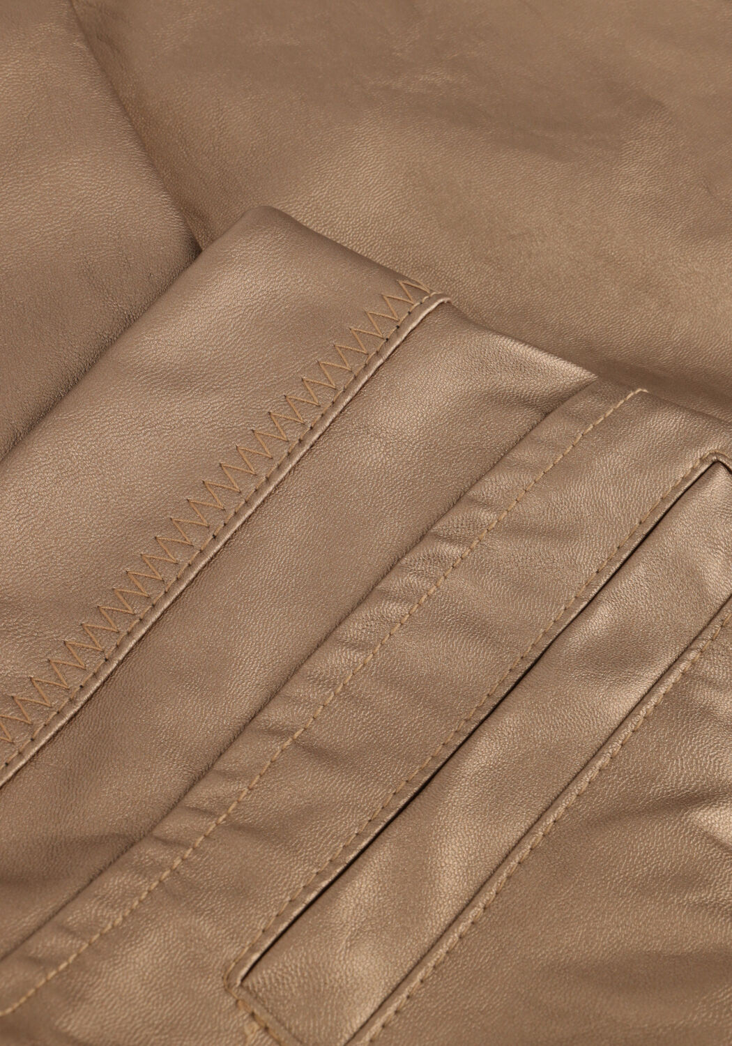 Bronzefarbene KNIT-TED Legging AMBER PANT - large