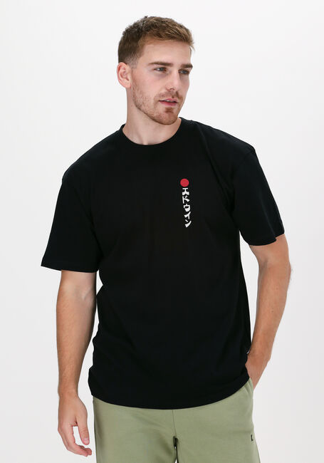 Schwarze EDWIN T-shirt KAMIFUIJ TSLAC - large