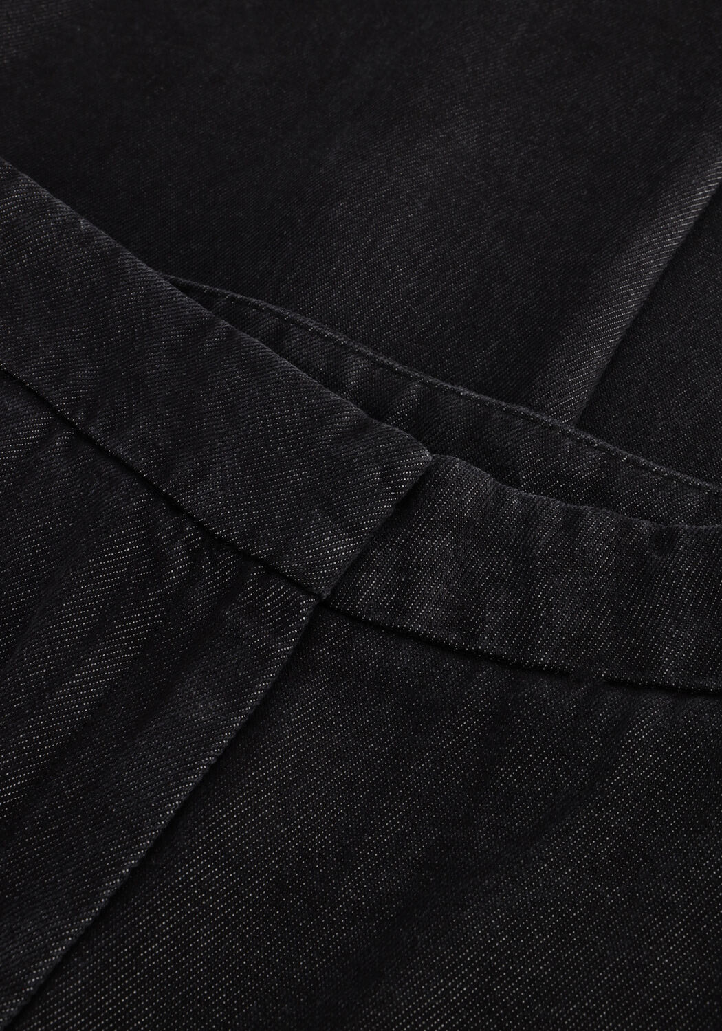 Schwarze ANOTHER LABEL Wide jeans DOEHA DENIM PANTS - large