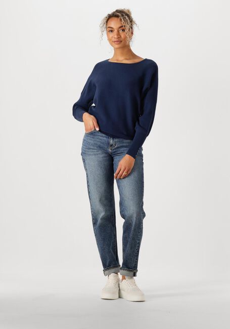 Dunkelblau NUKUS Pullover BATWING PULLOVER PLAIN - large