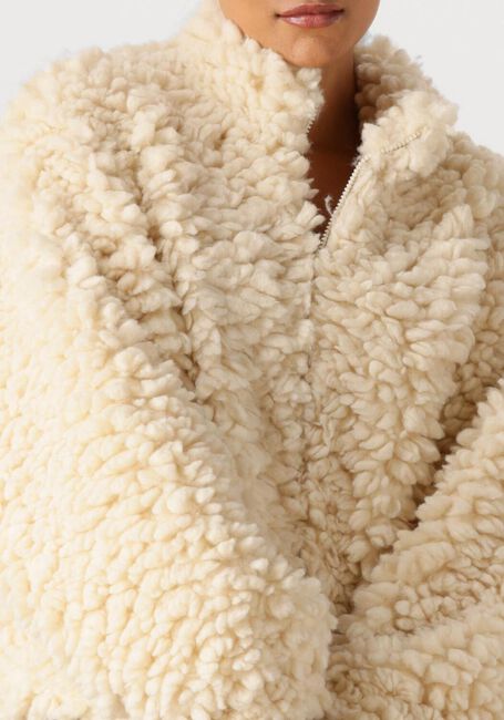 Ecru ANOTHER LABEL Teddy-Jacke SARA JACKET - large