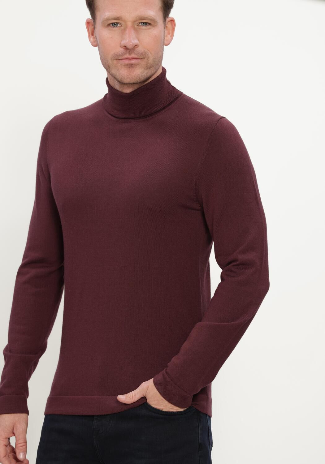 Rote DRYKORN Pullover JOEY - large