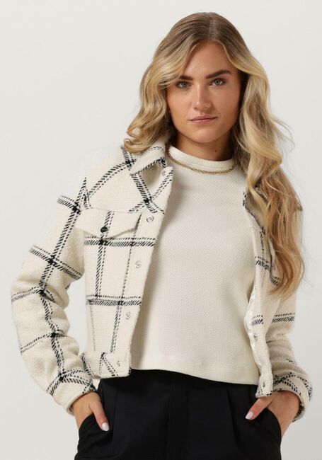 Nicht-gerade weiss VANILIA Jack BIG CHECK CARDI - large