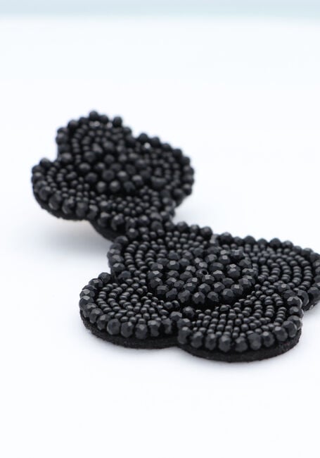 Schwarze NOTRE-V Ohrringe X FLORINE - large