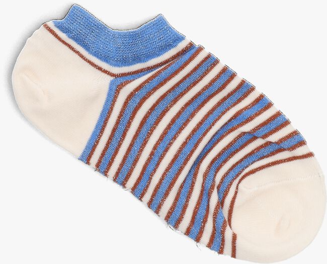 Blaue BECKSONDERGAARD Socken SNEAKIE MULTI STRIPE SOCK - large