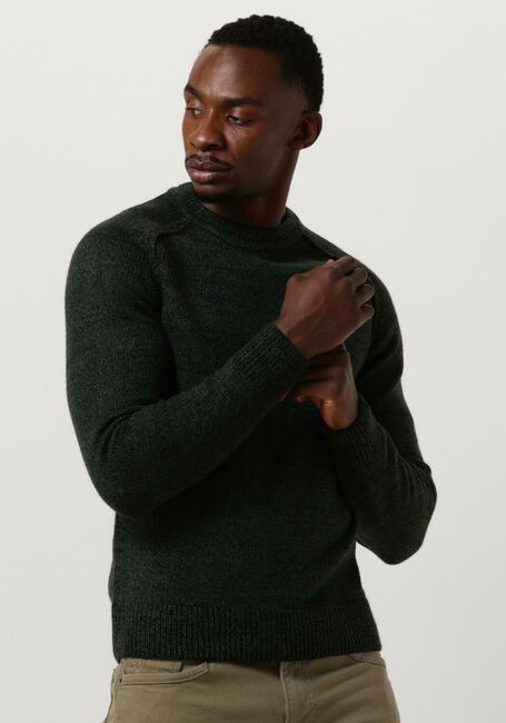 Grüne PME LEGEND Pullover R-NECK HEAVY KNIT MIXED YARN KNIT - large