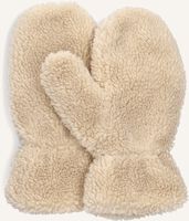Beige ANOTHER LABEL Handschuhe LENA TEDDY GLOVES - medium