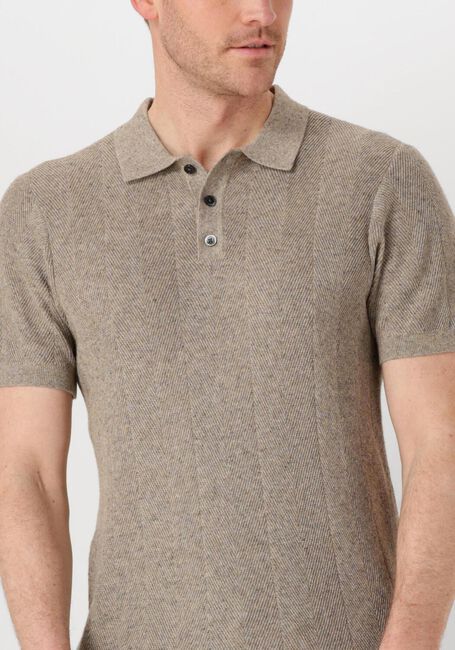 Beige PROFUOMO Polo-Shirt POLO SHORT SLEEVE - large
