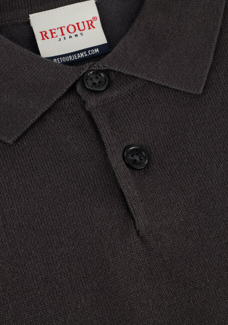 Schwarze RETOUR Polo-Shirt DANI - large