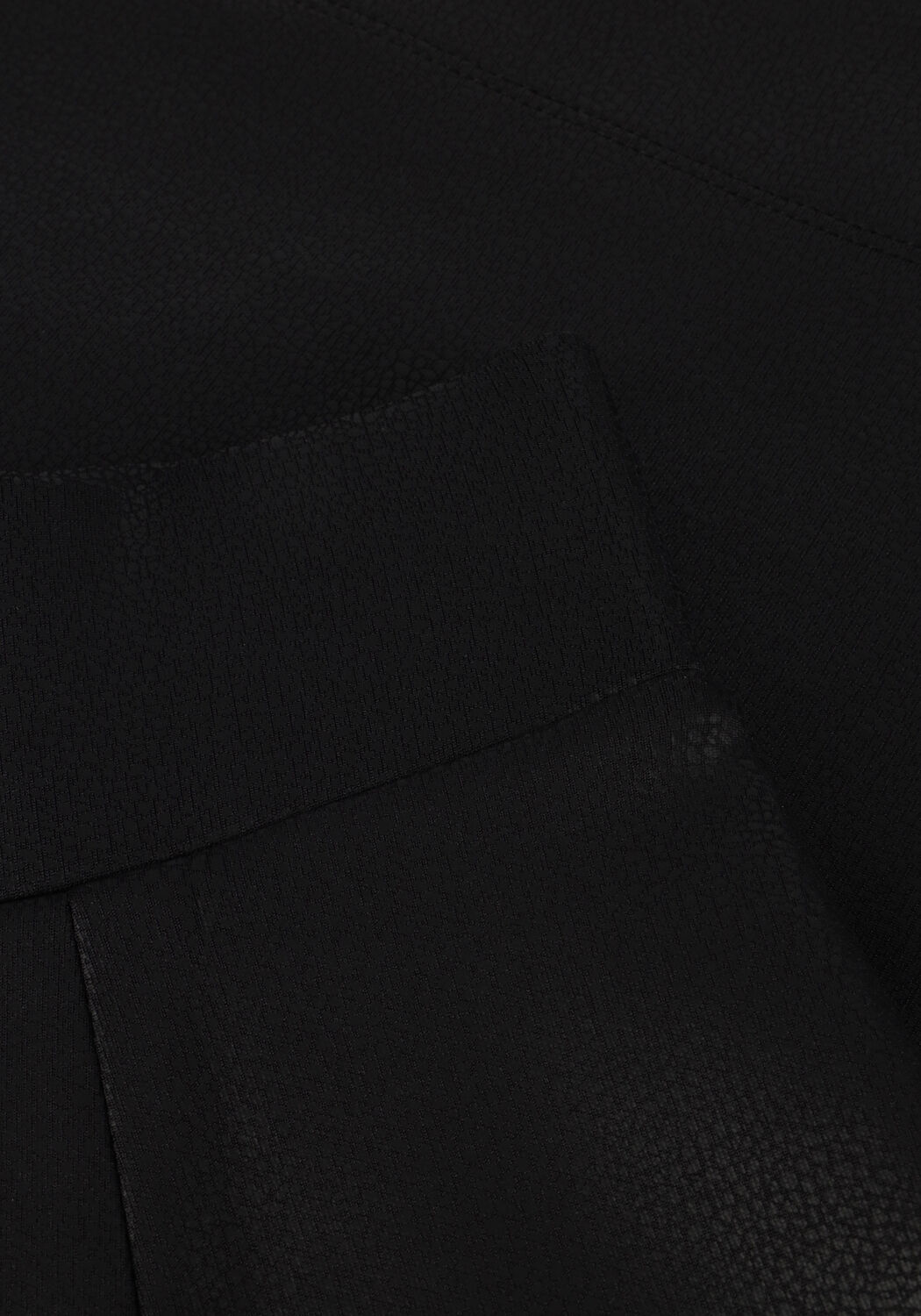 Schwarze JANSEN AMSTERDAM Minirock CS769 ROK CARA - large