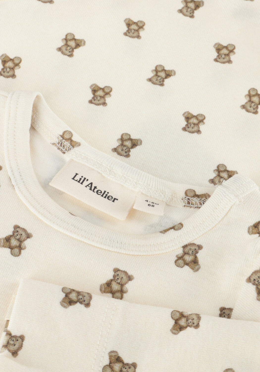 Beige LIL' ATELIER Strampler NBNGAYO ELO LS SLIM BODY LIL - large