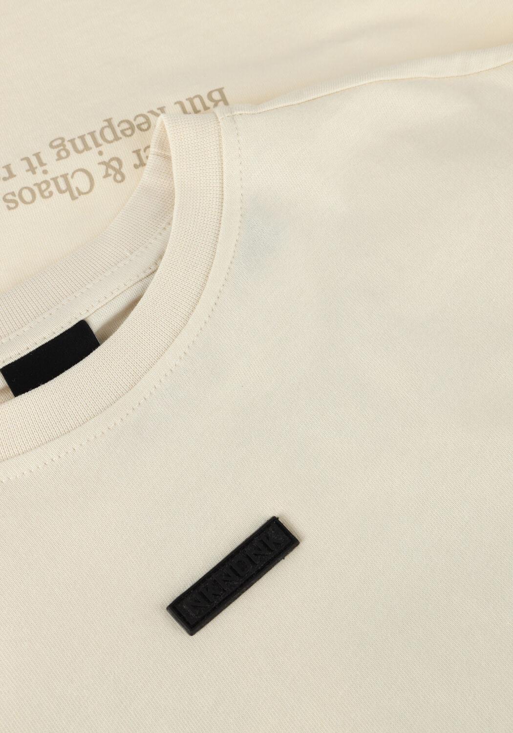 Beige NIK & NIK T-shirt BLOOM OVERSIZED T-SHIRT - large