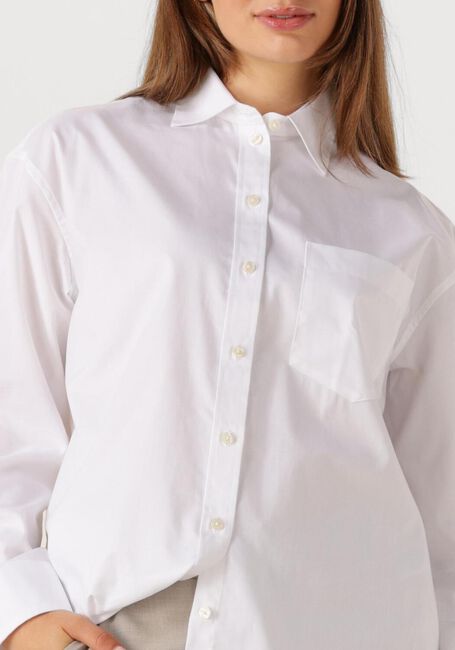 Weiße SELECTED FEMME Blusen SLFESTER LS OVERSIZE SHIRT - large