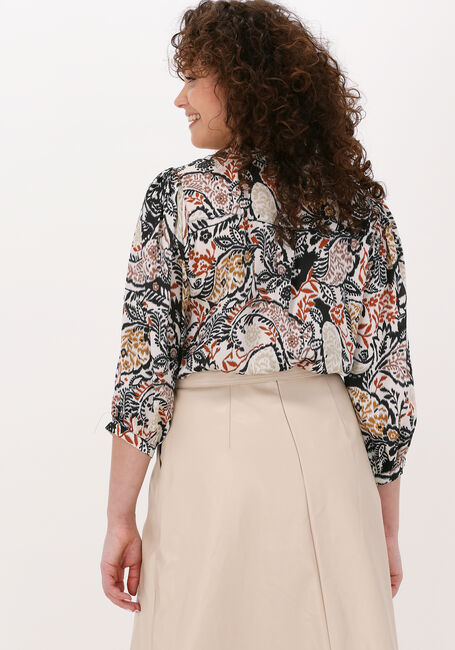 Mehrfarbige/Bunte SUMMUM Blusen BLOUSE PUFF SLEEVES PAISLEY - large