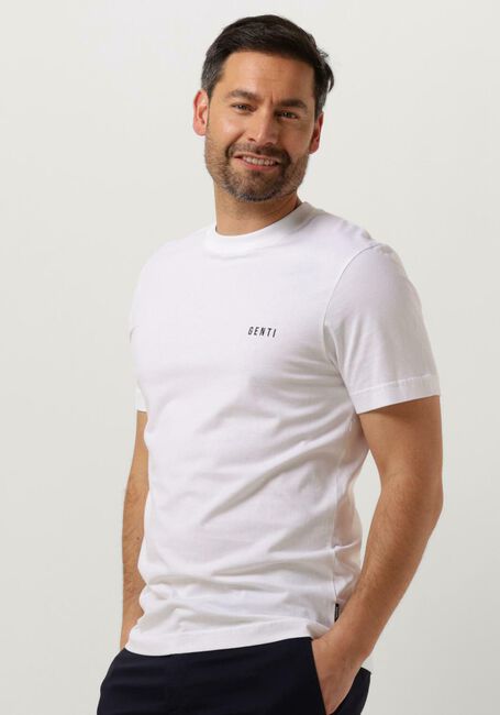 Weiße GENTI T-shirt J7052-1223 - large