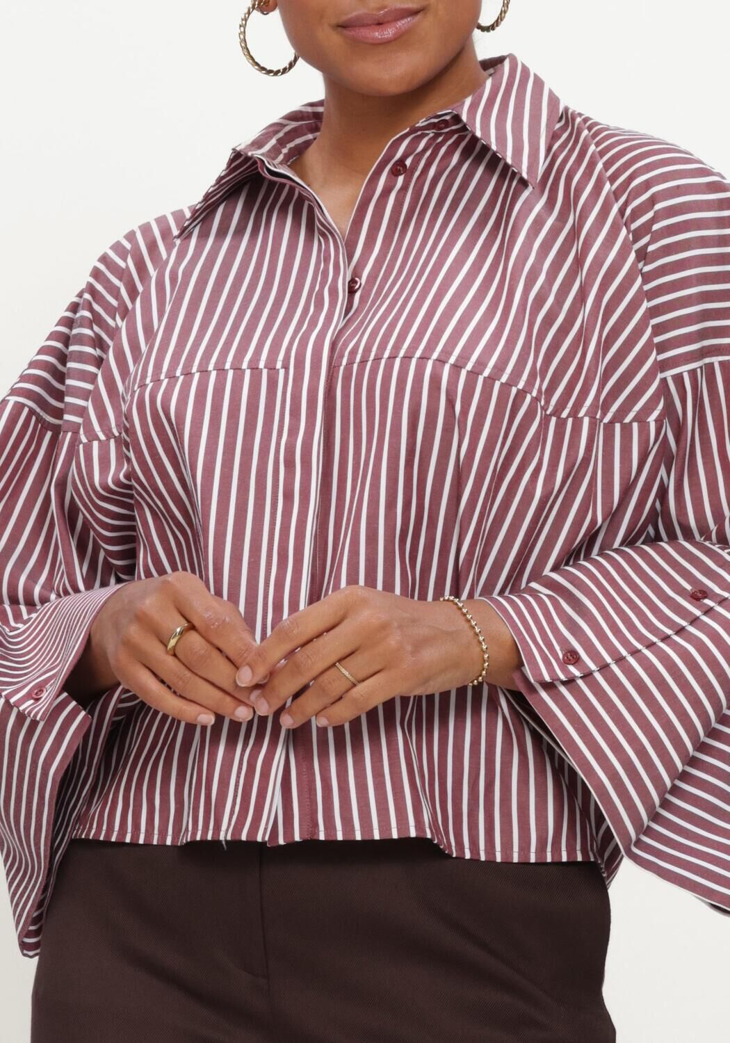 Bordeaux EST'SEVEN Blusen VARISSA BLOUSE - large