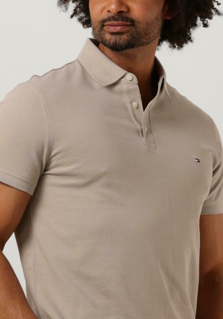 Beige TOMMY HILFIGER Polo-Shirt 1985 SLIM POLO - large
