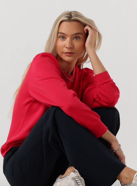 Rote MSCH COPENHAGEN Pullover MSCHLMA Q PUFF SWEATSHIRT - large