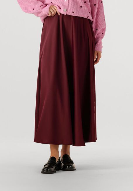 Bordeaux Y.A.S. Maxirock YASPELLA HW VOLUME ANKLE SKIRT - large