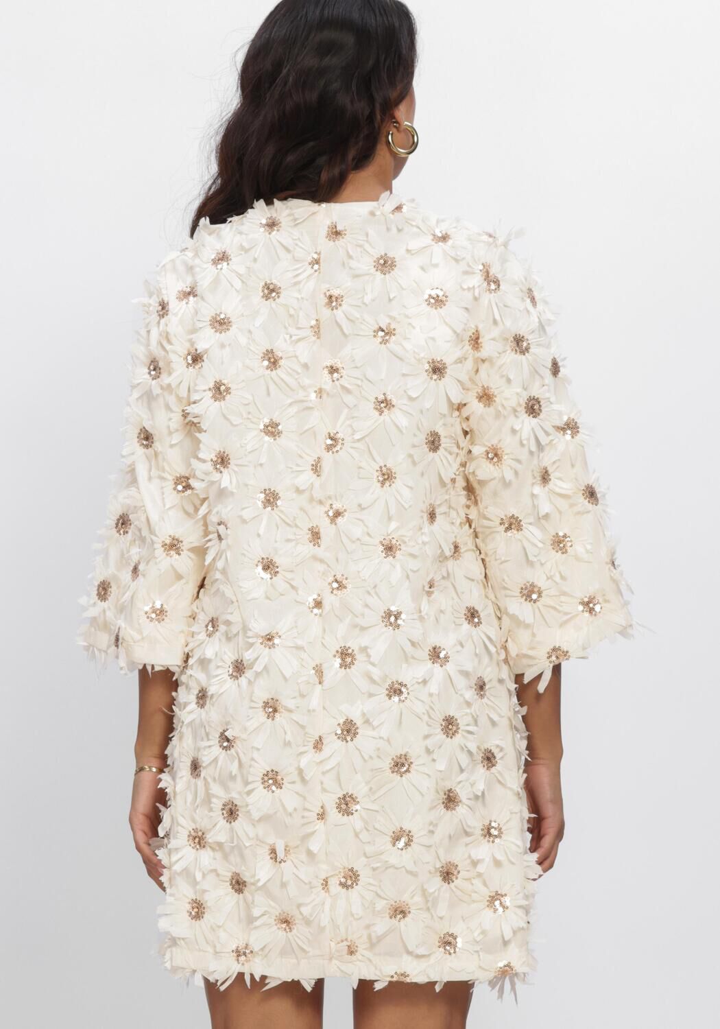 Beige Y.A.S. Kleider YASABELONE 3/4 DRESS - large