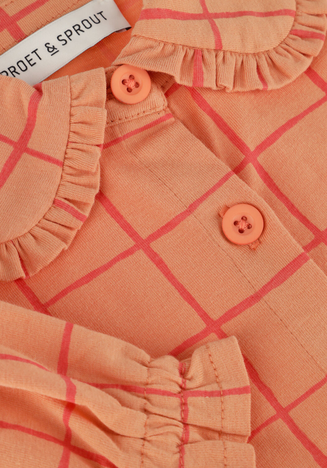 Orangene Sproet & Sprout Blusen BLOUSE CHECK PRINT - large