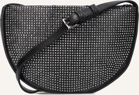 Schwarze HVISK Umhängetasche HALO EMBELLISHED - medium