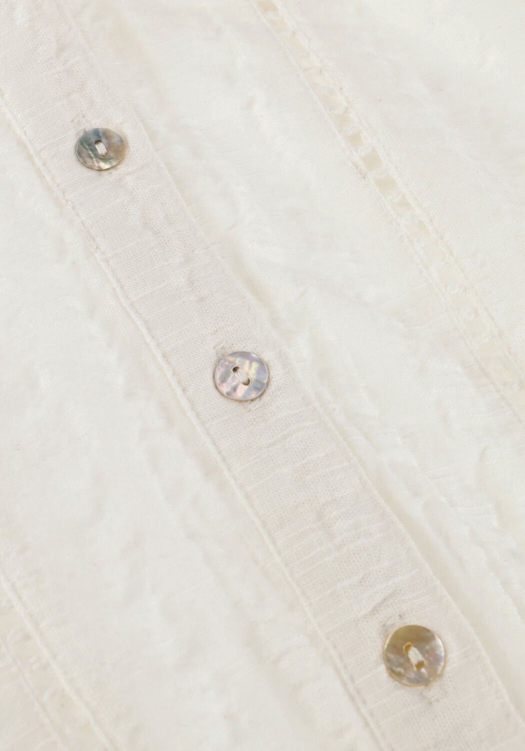 Wei&szlig;e INDIAN BLUE JEANS Blusen CROPPED SHIRT LONGSLEEVE - large