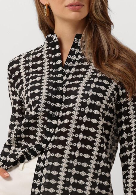 Schwarze MODSTRÖM Blusen KELSEYMD SHIRT - large