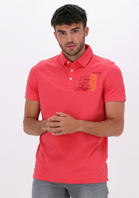 Koralle PME LEGEND Polo-Shirt SHORT SLEEVE POLO STRETCH PIQUE - large