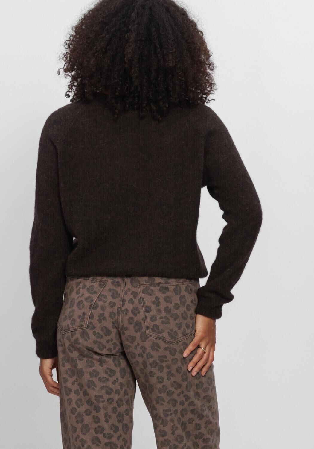Braune BY-BAR Pullover POLLY PULLOVER - large